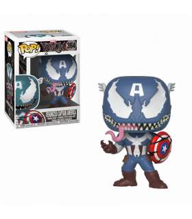 364 MARVEL VENOM FUNKO POP VENOMIZED CAPTAIN AMERICA