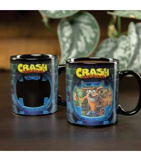 Taza Crash Bandicoot: reactiva la calor