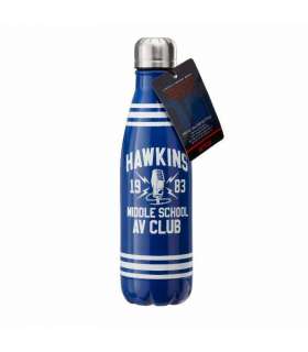 Stranger Things Botella de Agua Hawkins AV Club