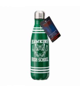 Stranger Things Botella de Agua Hawkins High School