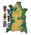 Game of Thrones Réplica 1/1 Mapa de Robb Stark de Weteros con marcadores de piedra