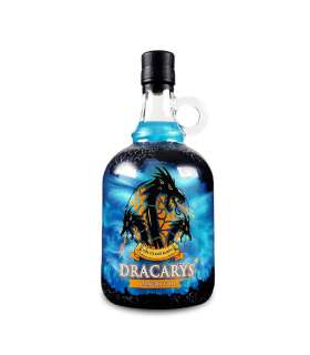 Dracarys Ice 70 cl - Licor a base de vodka con sabor a frutas caramelizadas, agita y descubre el fuego de dragón