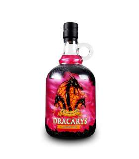 Dracarys blood 70 cl - Licor a base de vodka con sabor a frutas caramelizadas, agita y descubre el fuego de dragón