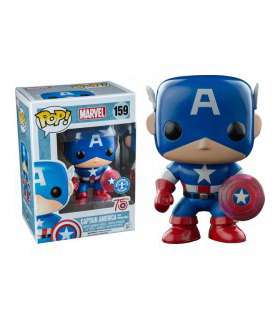 159 MARVEL FUNKO POP CAPTAIN AMERICA WITH PHOTON SHIELD