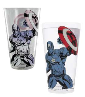 Marvel Vengadores Vaso que cambia los colores Captain America
