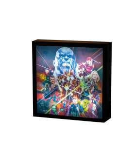 Vengadores Infinity War lámpara Luminart 3D Characters 25 cm