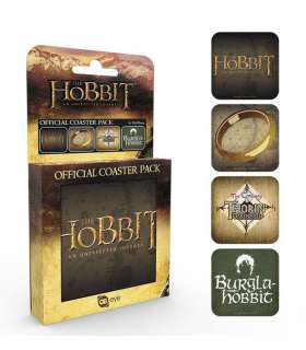 Hobbit Pack de 4 Posavasos Mix