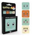Pokemon Pack de 4 Posavasos Faces