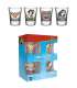 Wonder Woman Pack de 4 Vasos de Chupitos 60´s Pop