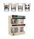 DC Comics Bombshells Pack de 4 Vasos de Chupitos Harley Quinn