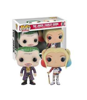 2 PACK SUICIDE SQUAD FUNKO POP THE JOKER & HARLEY QUINN