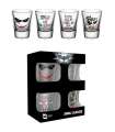 Batman The Dark Knight Pack de 4 Vasos de Chupitos