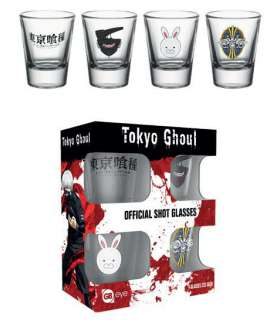 Tokyo Ghoul Pack de 4 Vasos de Chupitos Mix