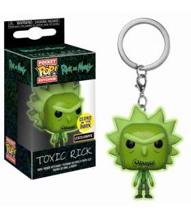 Llavero Rick and Morty toxic Rick