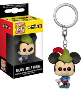 Llavero Mickey 90 years Brave litlle tailor