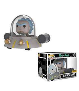 34 RICK AND MORTY FUNKO POP RIDES RICK`S SHIP