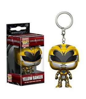 Llavero Power rangers Yellow ranger