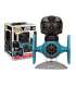 221 STAR WARS FUNKO POP RIDES TIE FIGHTER PILOT WITH TIE FIGHTER