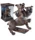 Harry Potter Estatua Magical Creatures Fluffy 13 cm