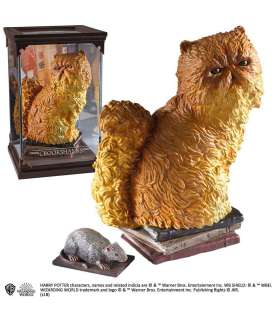Harry Potter Estatua Magical Creatures Crookshanks 13 cm
