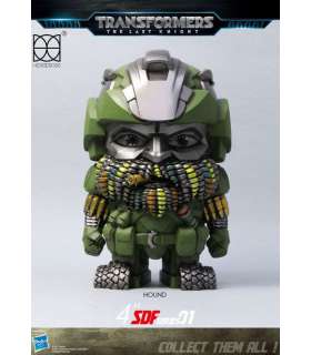 Transformers el último caballero Figura Super Deformed Hound 10 cm