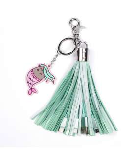 Pusheen Cable de carga USB 3in1 con llavero Tassel
