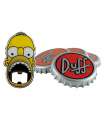 Simpsons Set de Posavasos con Abridor