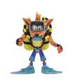 Crash Bandicoot Figura Deluxe Scuba Crash 14 cm