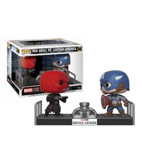 389 MOMENT MARVEL STUD10S FUNKO POP RED SKULL VS CAPTAIN AMERICA