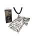 Game of Thrones Colgante con Collar Stark Sigil Costume