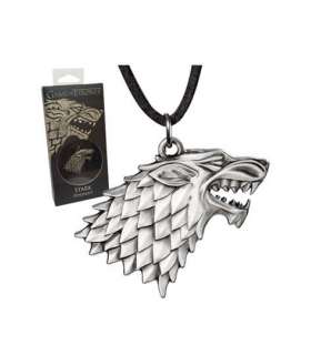 Game of Thrones Colgante con Collar Stark Sigil Costume