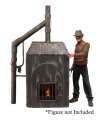 Pesadilla en Elm Street Diorama Horno de Freddy 23 cm