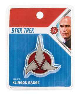 Star Trek réplica 1/1 Klingon Emblem Badge magnético