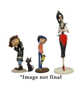 Coraline Pack de 4 Figuras PVC Best Of 3-14 cm
