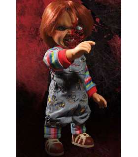 Chucky el muñeco diabólico 3 Muñeca Parlante Designer Series Pizza Face Chucky 38 cm