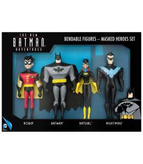 The new Batman adventures masked heroes set