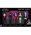 The new Batman adventures pack 5 figuras flexibles -bad girls set