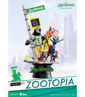 Zootrópolis Diorama D-Select PVC 16 cm