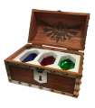 Legend of Zelda Pack de 3 Pisapapeles Rupee Chest