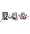 Transformers Pack de 3 Minifiguras SDCC 2014 Dinobots 8 cm