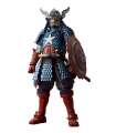 Marvel Comics Figura MMR Samurai Captain America Tamashii Web Exclusive 18 cm