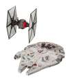 Star Wars Pack de 2 Maquetas Build & Play con luz y sonido Jakku Combat