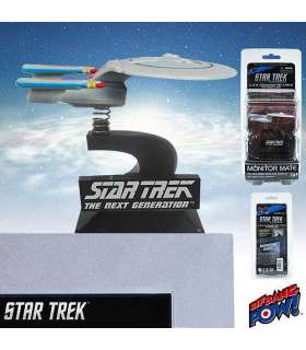 Star Trek TNG Figura Movible Monitor Mate USS Enterprise NCC-1701-D 5 cm