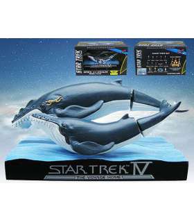 Star Trek IV Misión Salvar la Tierra Cabezón Whales & Spock Convention Exclusive 6 cm