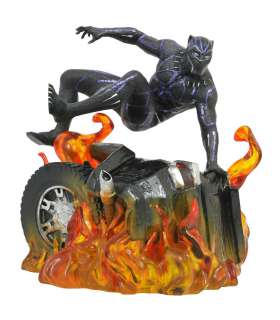 Black Panther Marvel Movie Gallery Estatua Black Panther Version 2 23 cm