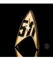 Star Trek réplica 1/1 Distintivo de la Flota Estelar magnético 50th Anniversary