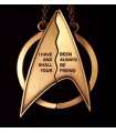 Star Trek Collar de la amistad Delta