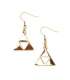 Pendientes con el logo de legend of Zelda