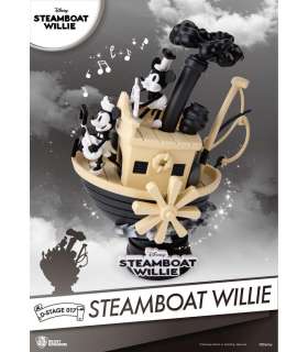 Steamboat Willie Diorama PVC D-Stage Mickey & Minnie 15 cm
