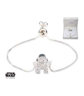 Star Wars Brazalete con Colgante R2-D2 (plateado)